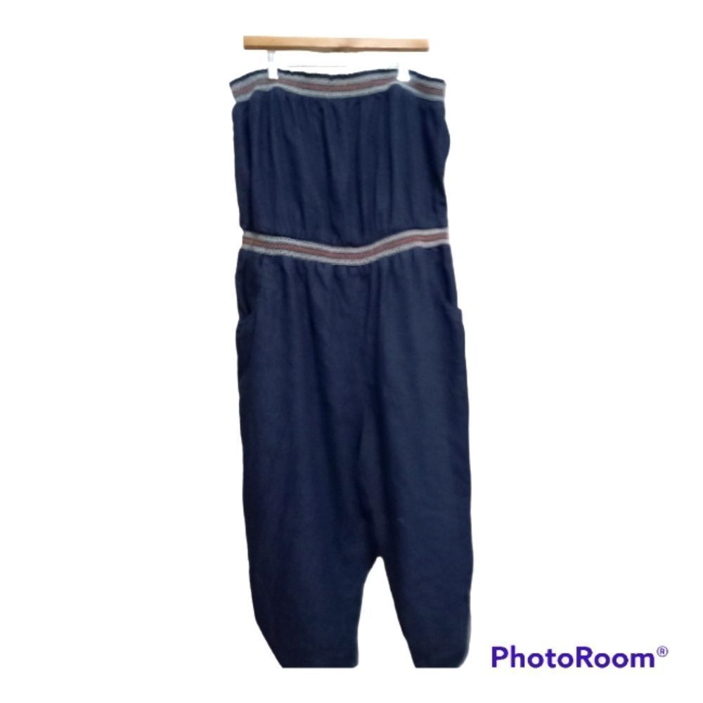 Caren Sport Capri Denim Play-suit/Romper/ Jumper